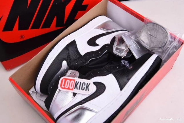 Bmlin HIGH AIR WMNS 1 OG CD0461-001 JORDAN TOE SILVER 0711